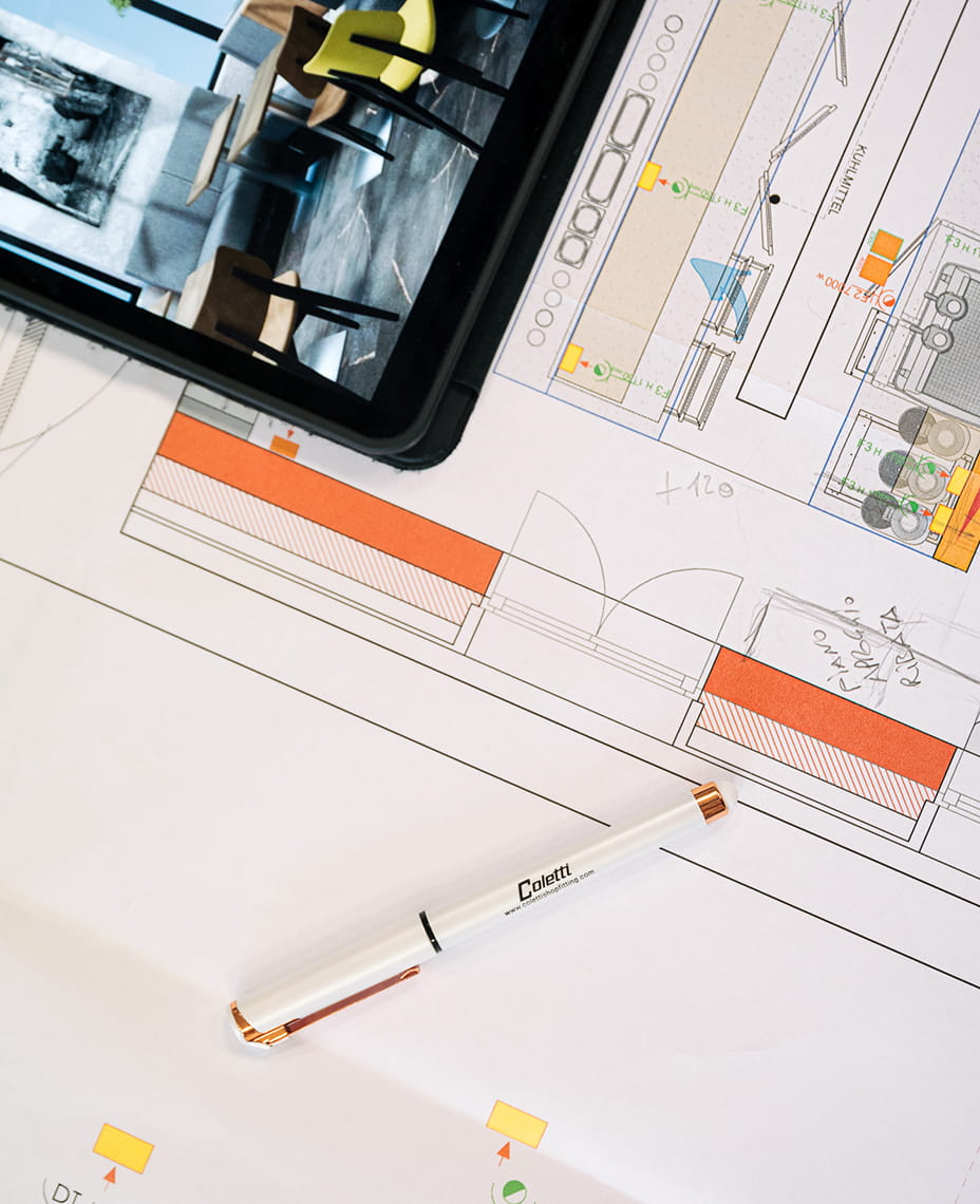 Metodo Coletti Shopfitting per l’arredamento su misura dei locali, dalla progettazione alla posa finale