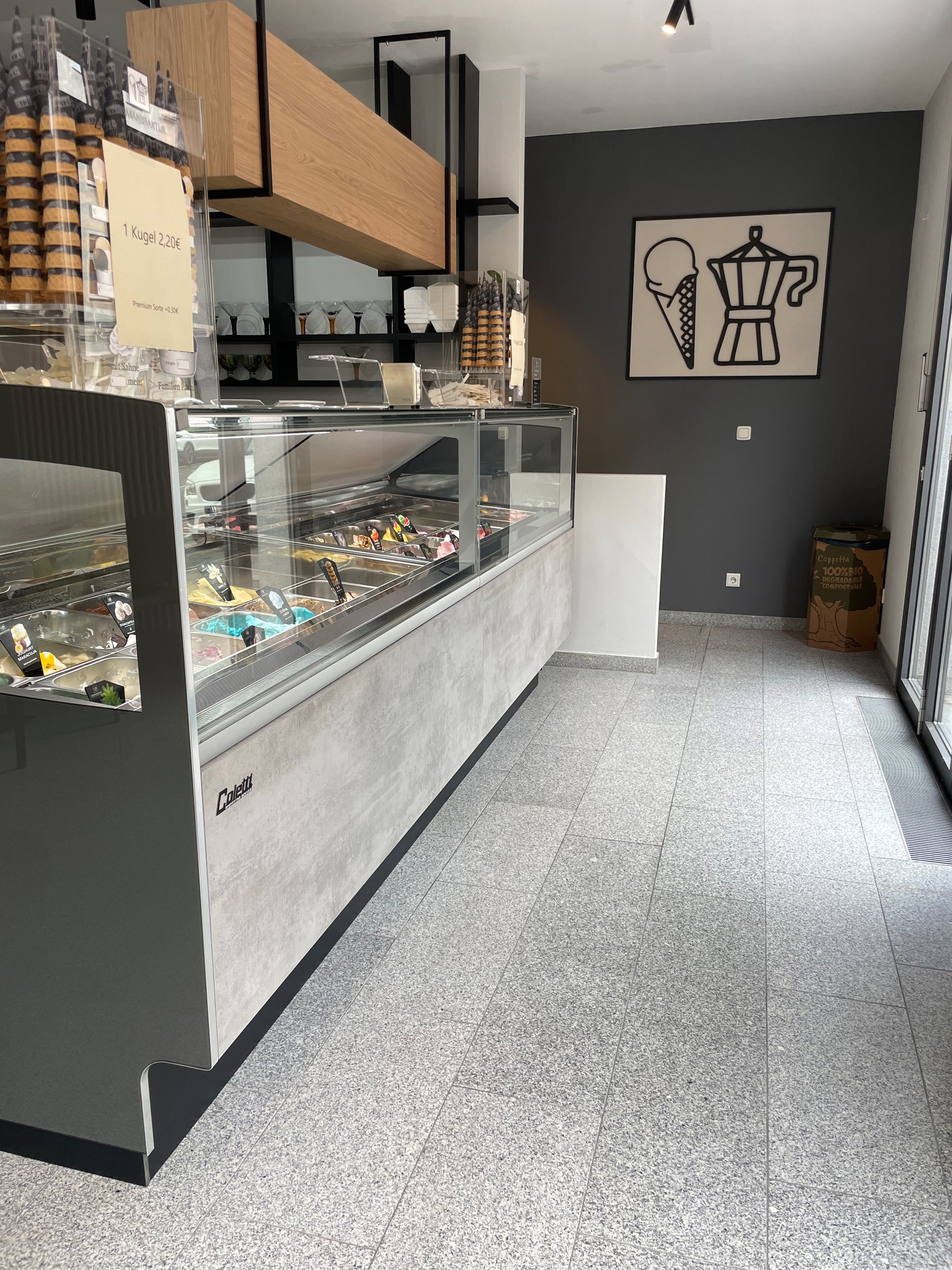 Caffè gelateria Neismanufaktur 